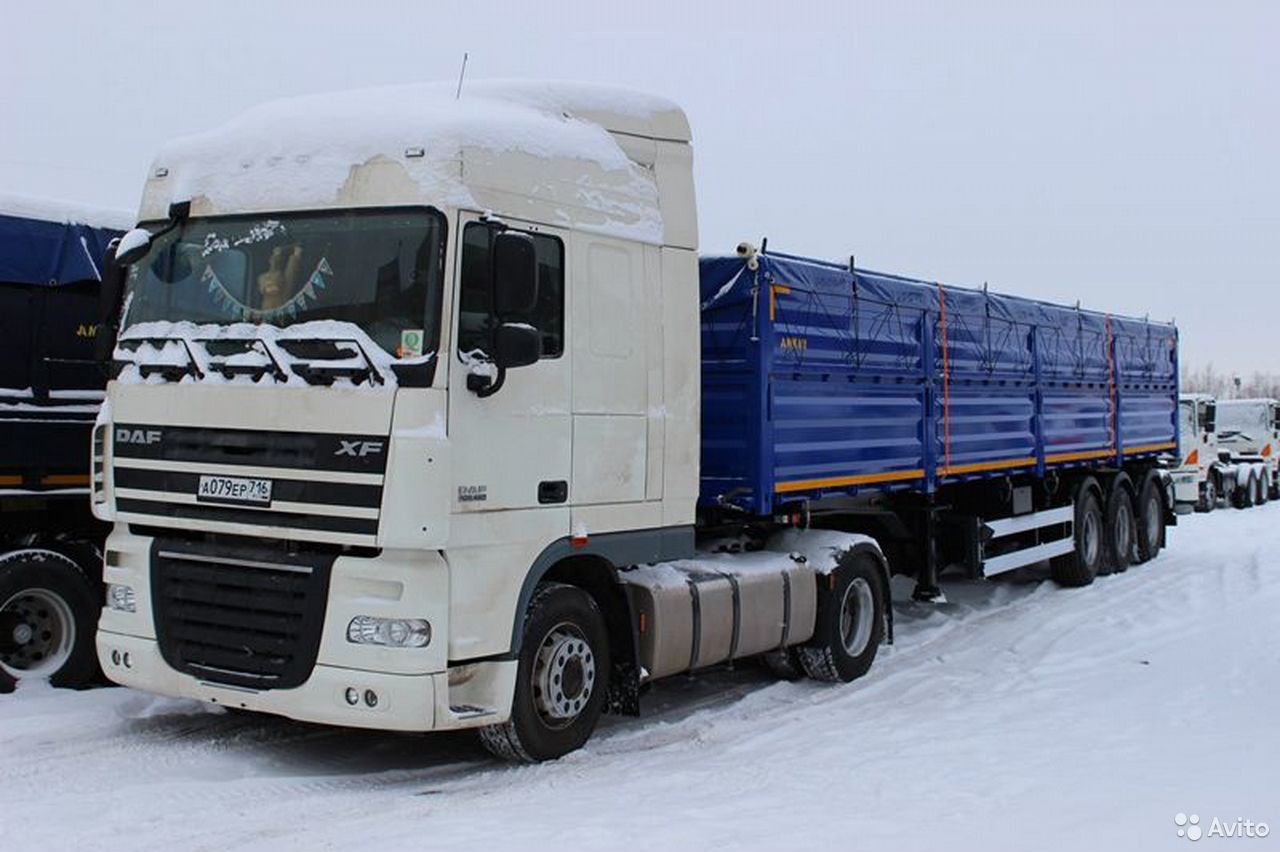 Полуприцеп зерновоз AMKAR (АвтоМастер) 9576-30S