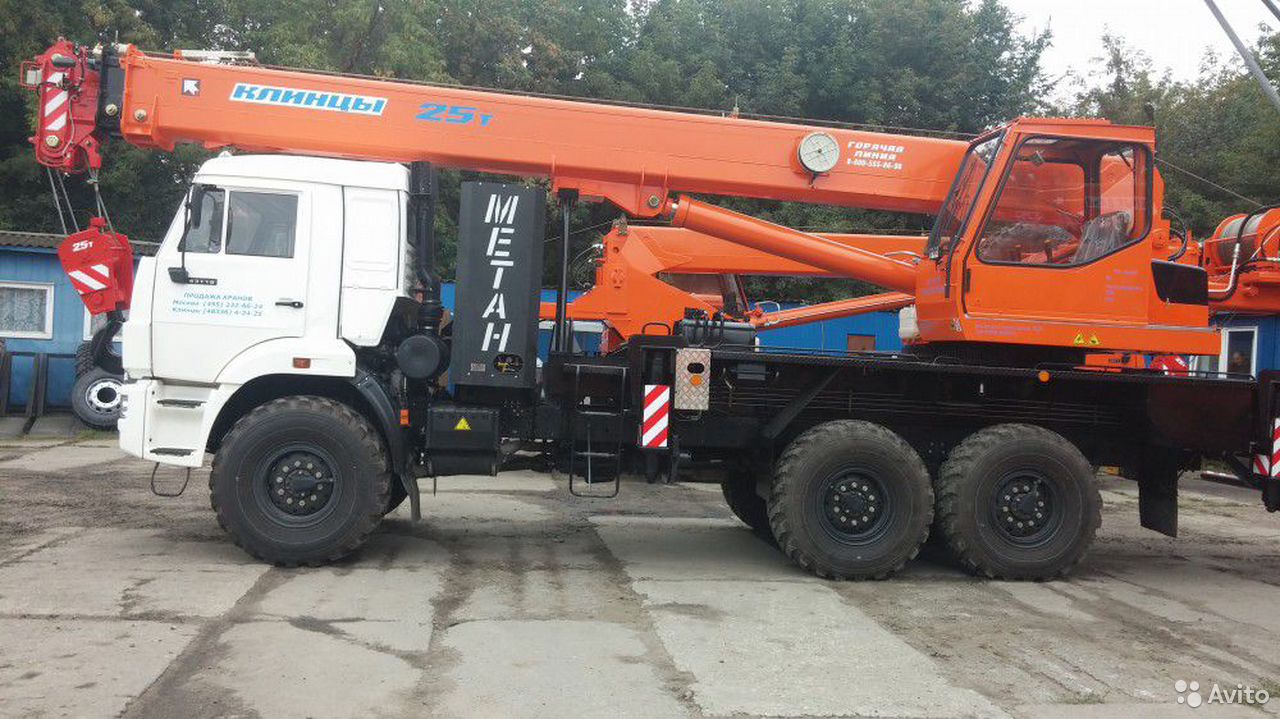 Автокран Клинцы ПКС-55713-5К-3 на шасси КамАЗ 43118
