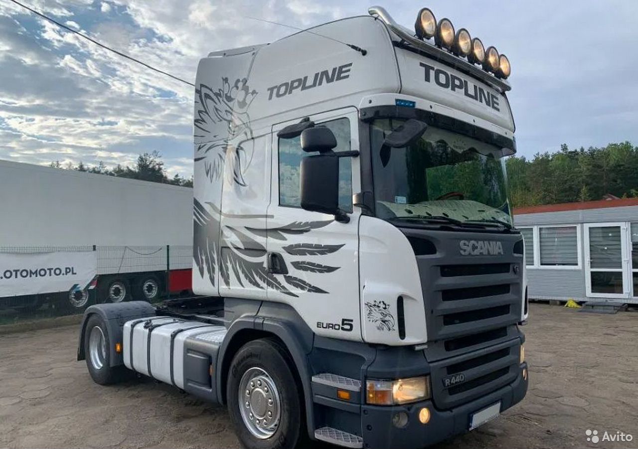 Седельный тягач Scania R440 / euro 5 / manual /