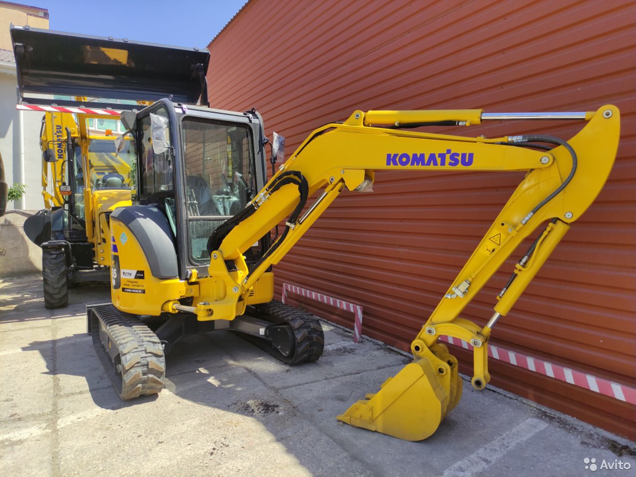 Мини-экскаватор Komatsu PC35MR-3