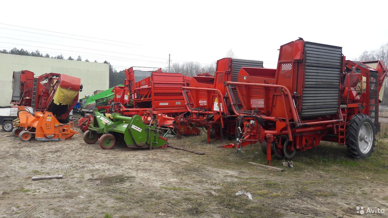 Картофелеуборочный комбайн Grimme HLS 750