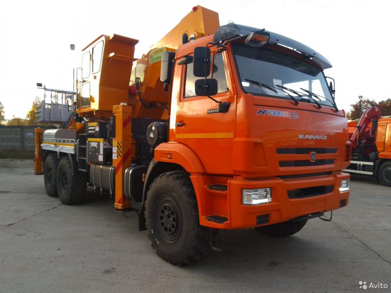 Автовышка КамАЗ 43118