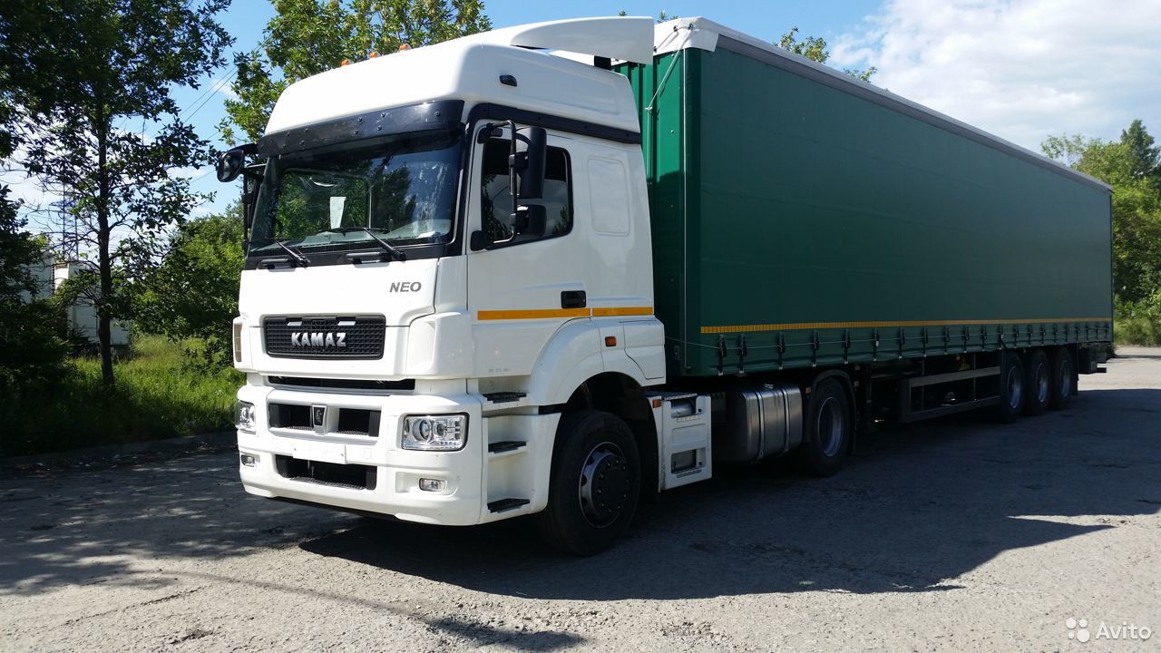 Седельный тягач Камаз 5490 газодизель