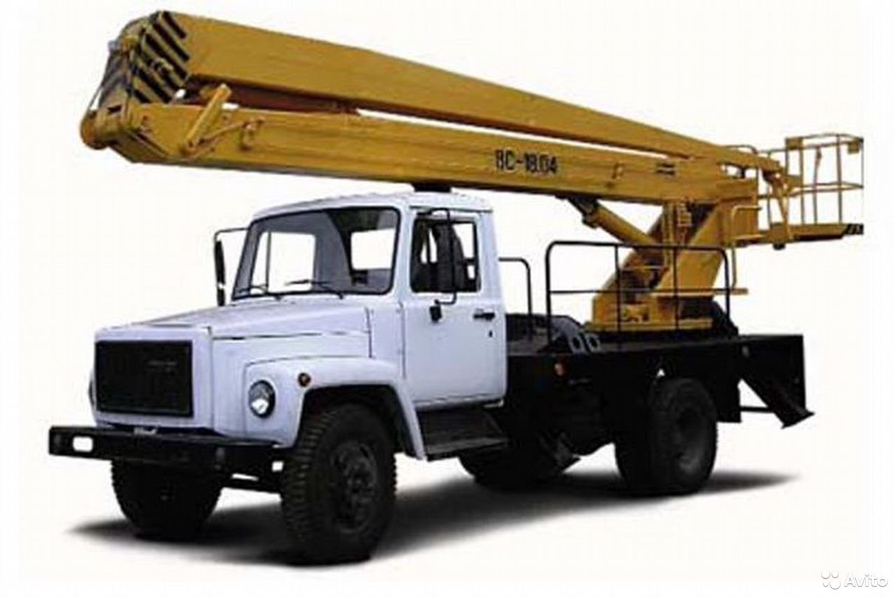 Автовышка ГАЗ 3309 с АГП КЭМЗ ВС-18.04