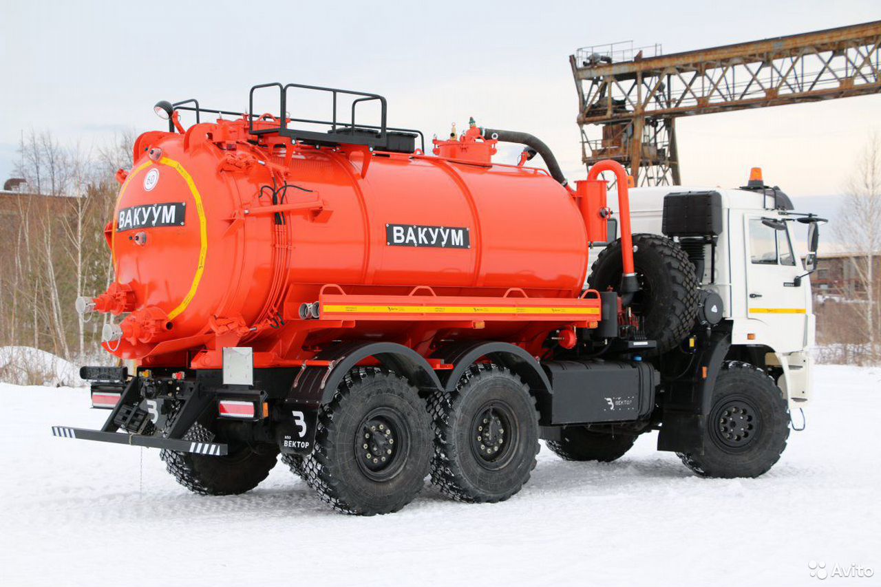Илосос МВС-10  на шасси КамАЗ 43118
