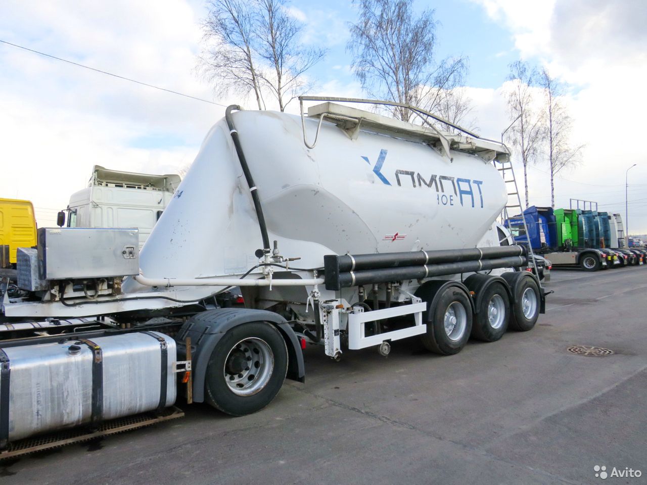 Полуприцеп цементовоз Spitzer 25 м/куб