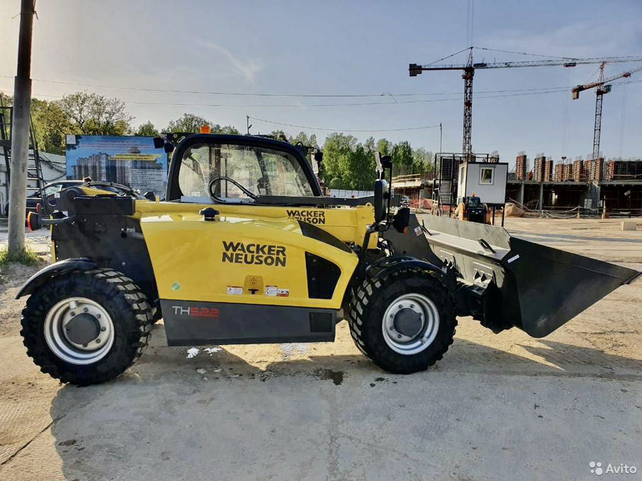 Телескопический погрузчик Wacker Neuson TH522