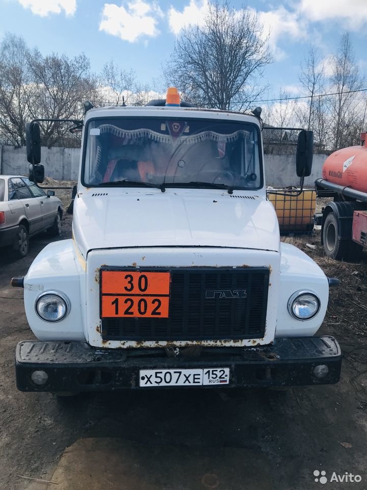 Бензовоз ГАЗ 3309 АТЗ
