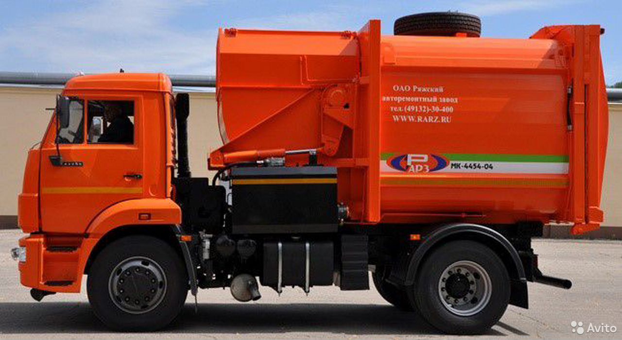 Мусоровоз РАРЗ МК-4554-04 на шасси КамАЗ 43255-3010-69