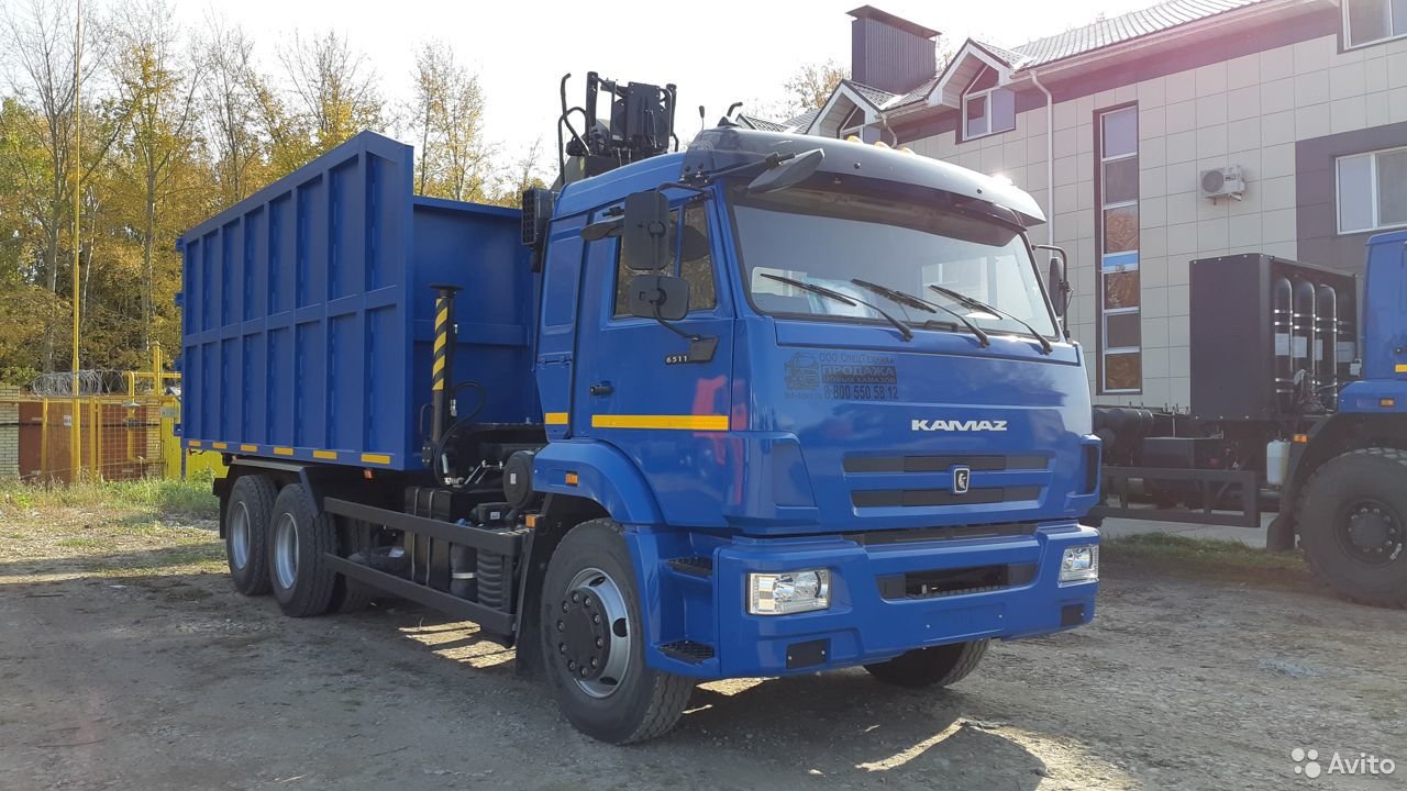 Металловоз (ломовоз) КамАЗ 65115 с ГМУ Велмаш VM10