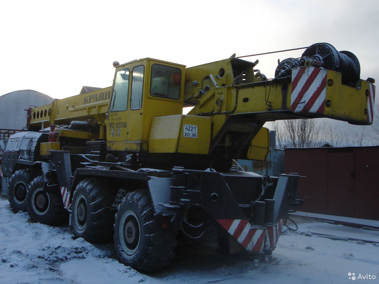 Автокран КРАЯН КС-6571А на шасси МЗКТ (VOLAT)