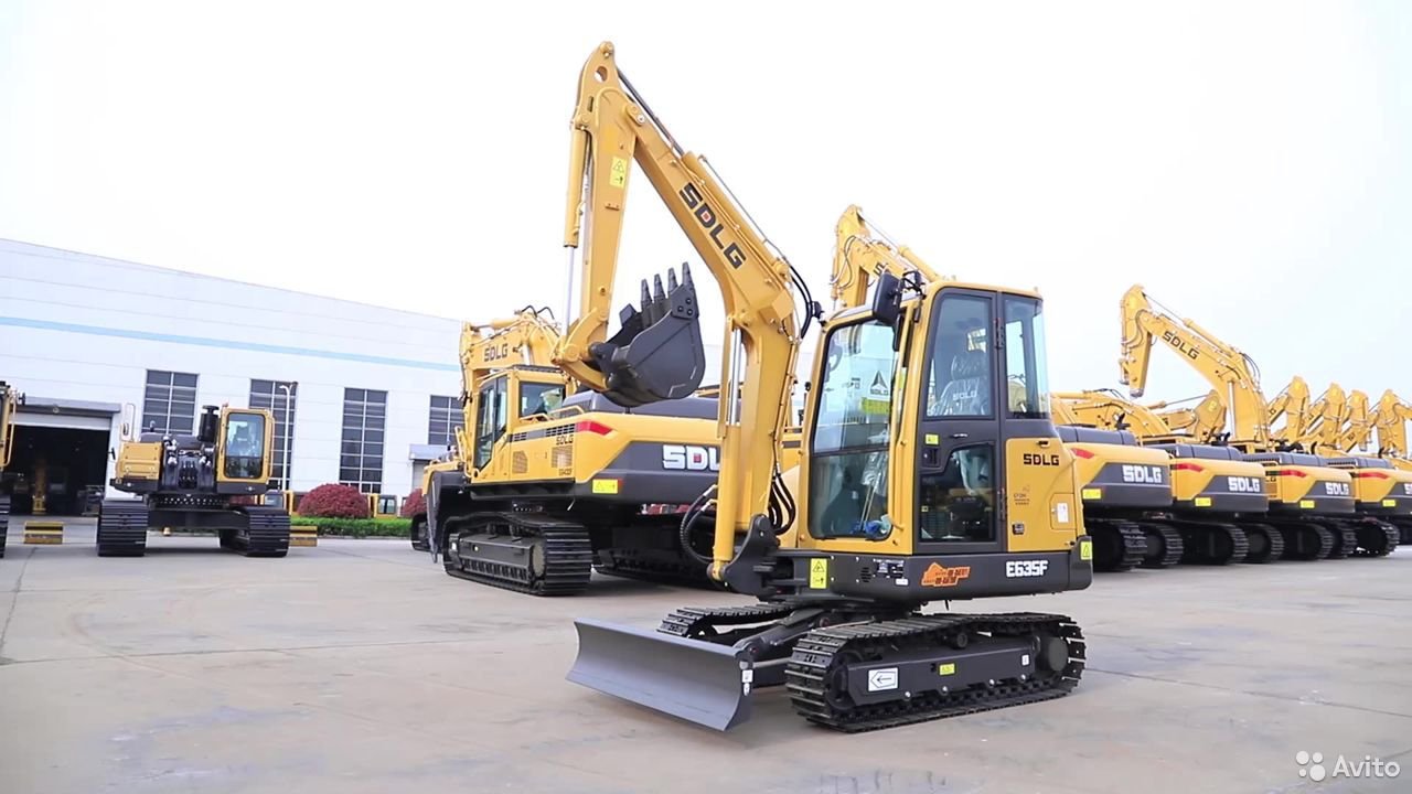 Мини-экскаватор SDLG E635F