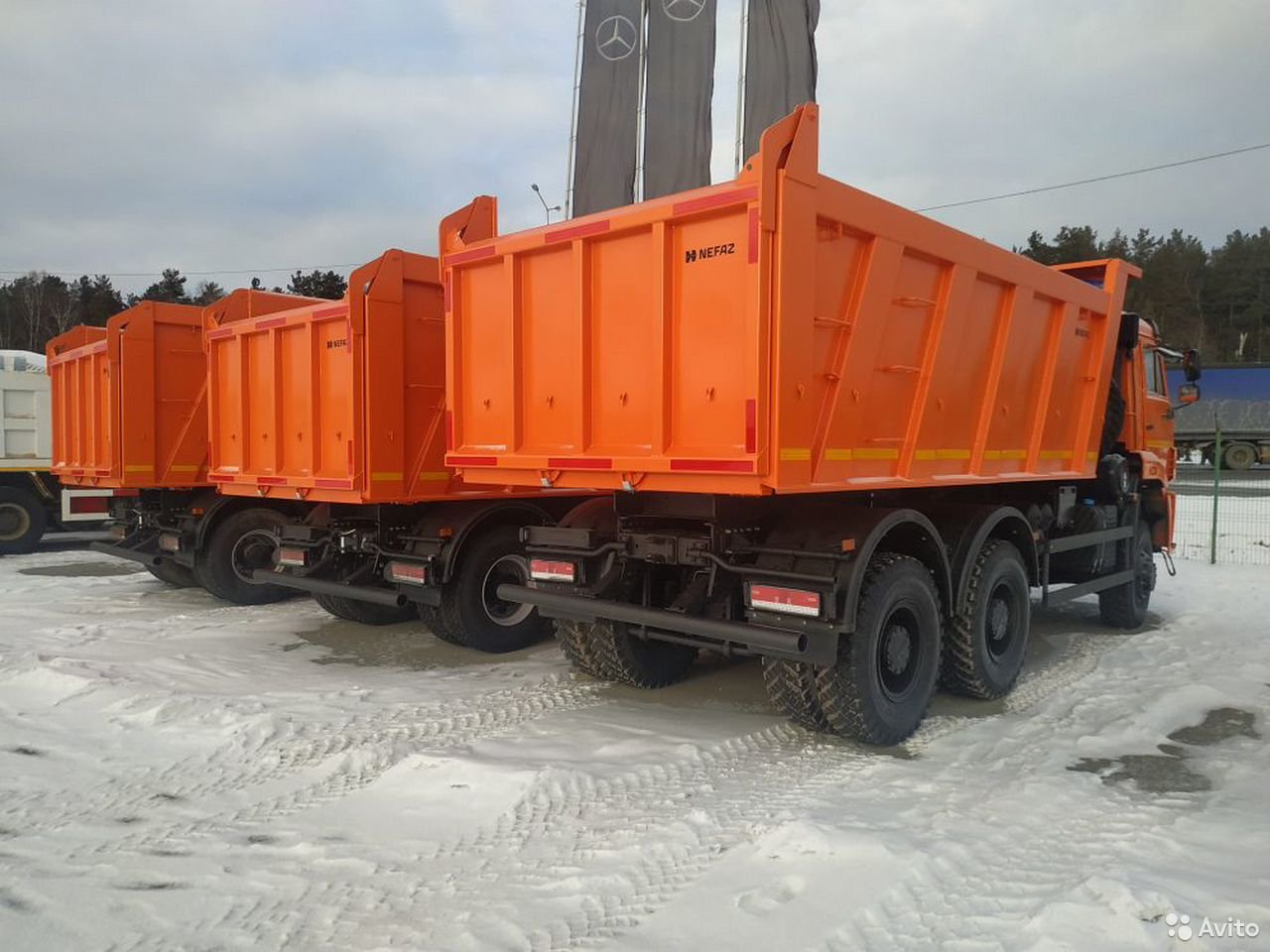 Самосвал КамАЗ 6522