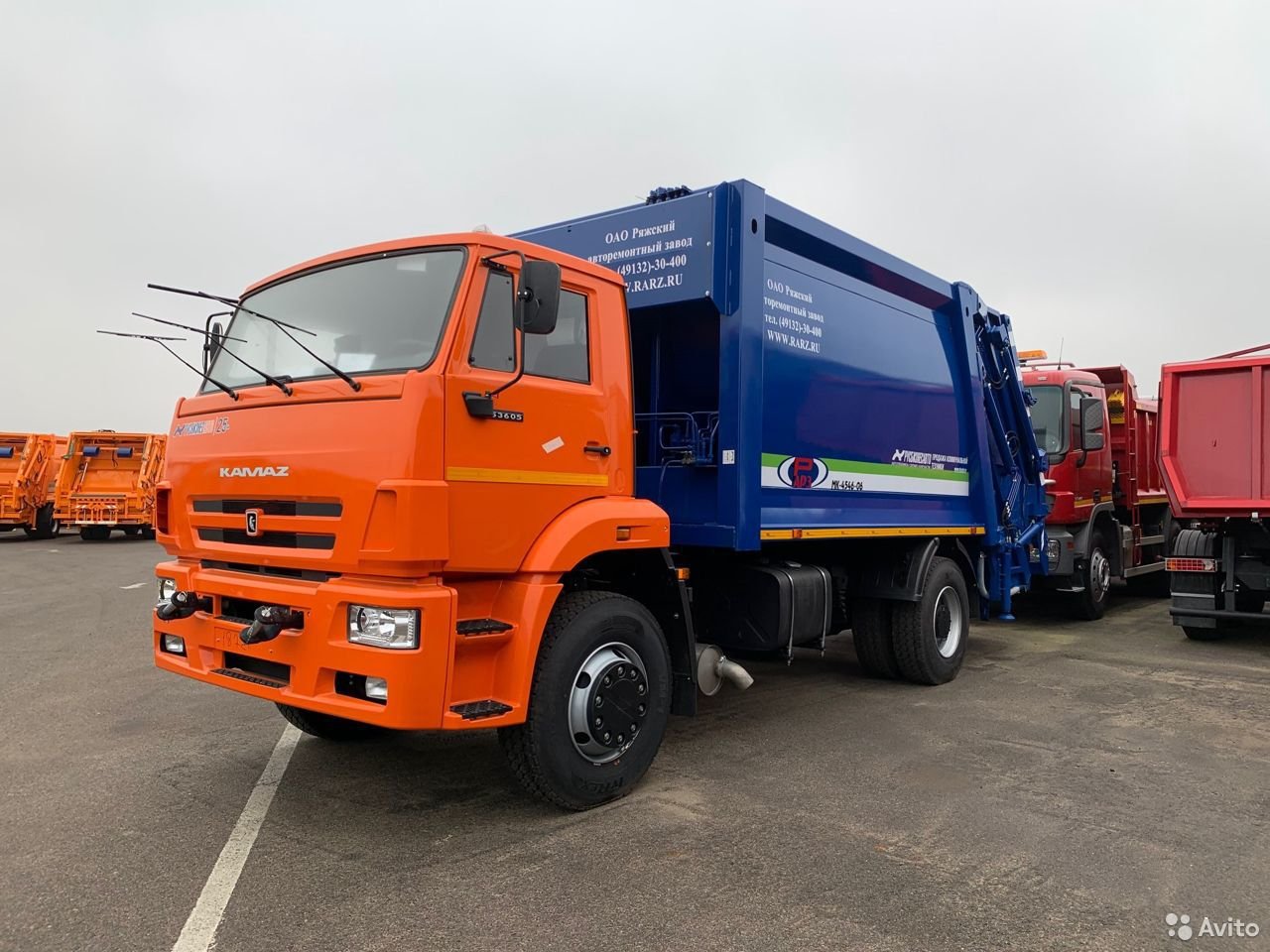 Мусоровоз РАРЗ МК-4546-06 на шасси КамАЗ 53605-773950-48