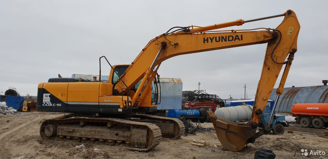 Гусеничный экскаватор Hyundai r220lc-9S