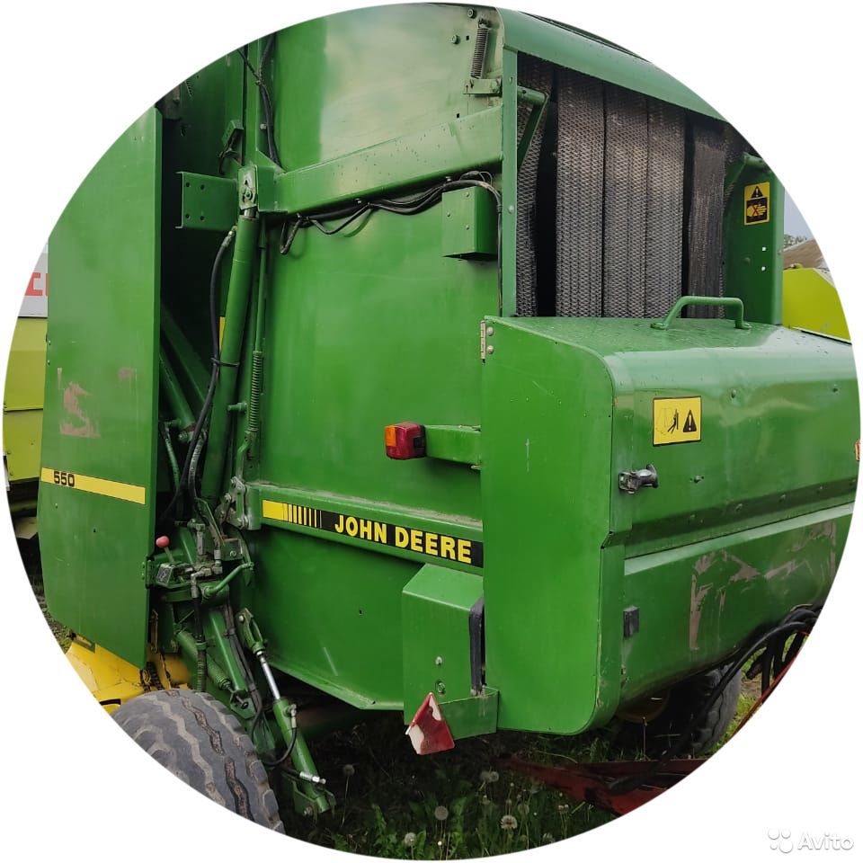 Пресс-подборщик John Deere 550