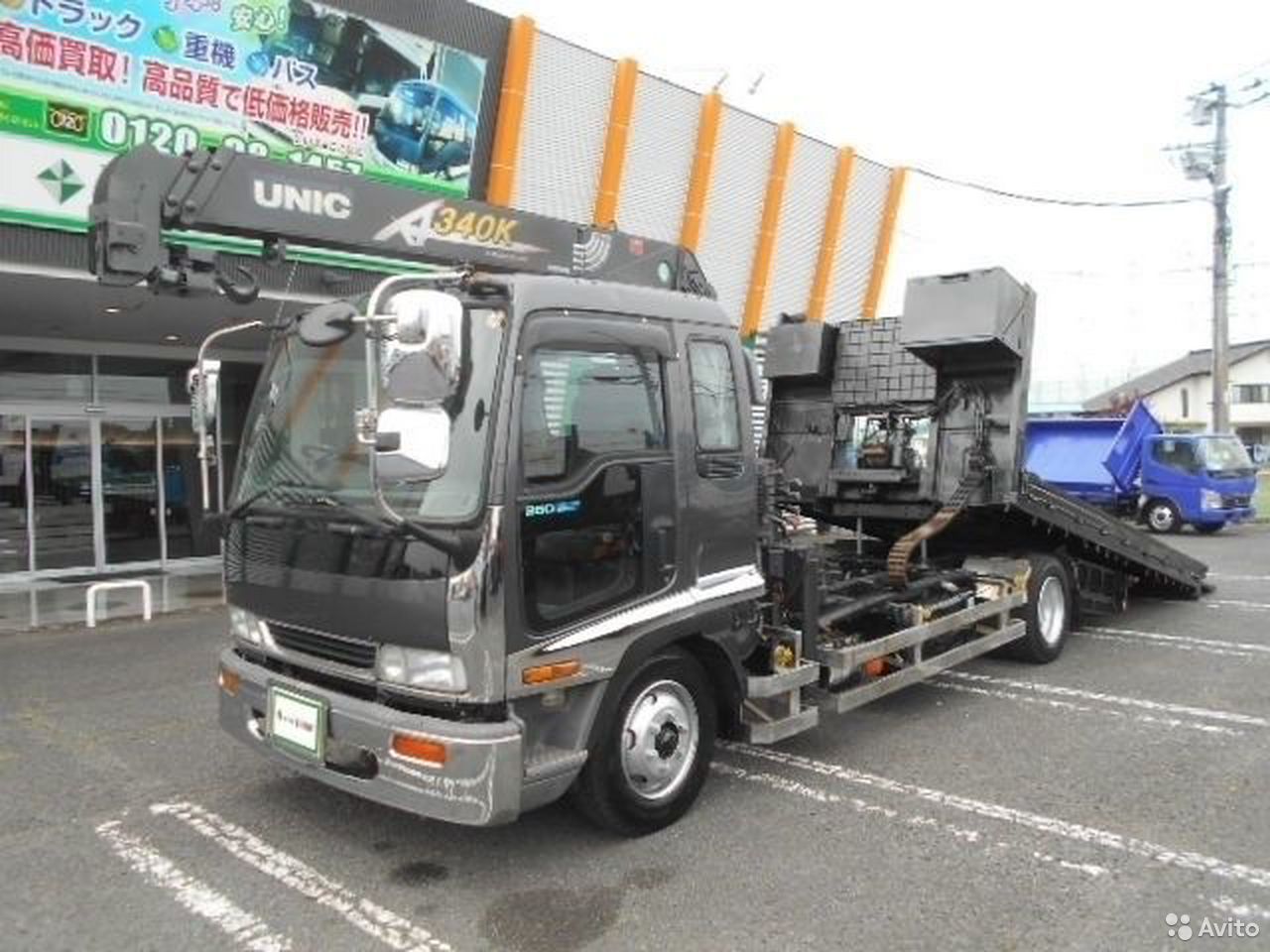 Эвакуатор ISUZU Forward с КМУ
