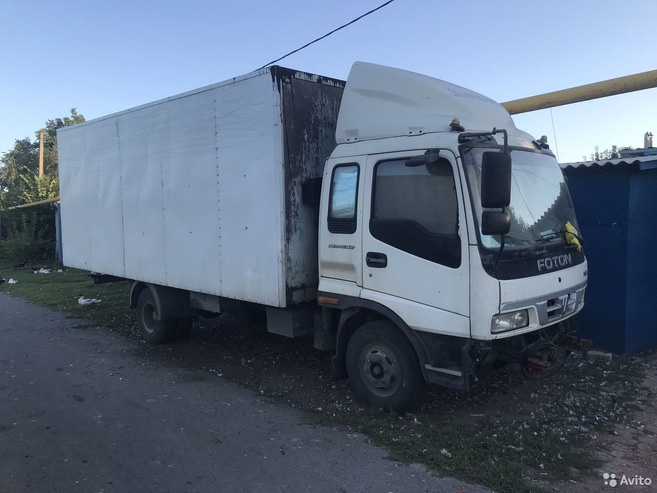 Промтоварный фургон Foton 1099