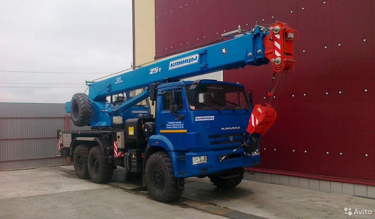 Автокран Клинцы КС-55713-5К-1 на шасси КамАЗ 43118
