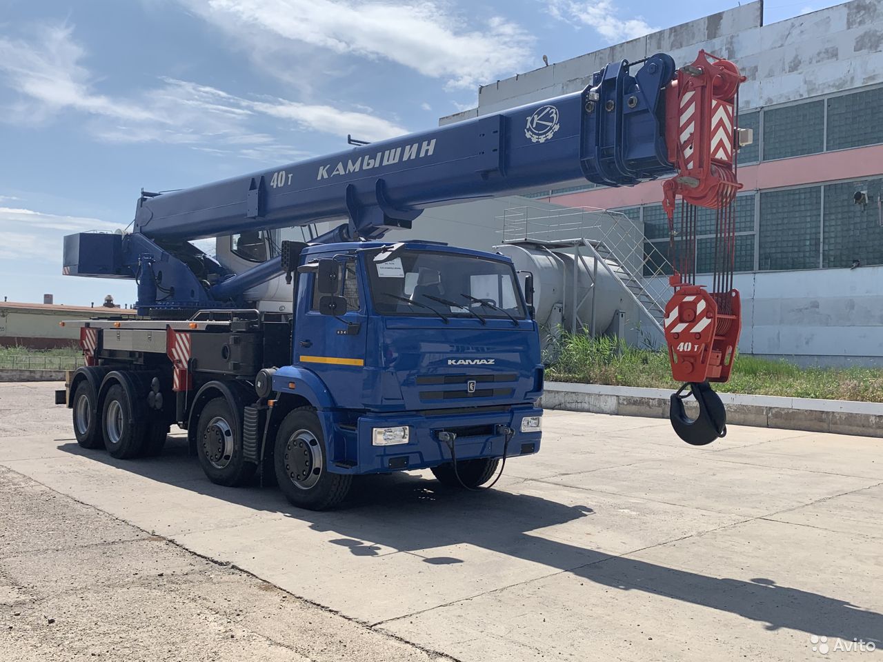 Автокран Камышин КС-65740-5 на шасси КамАЗ 6540