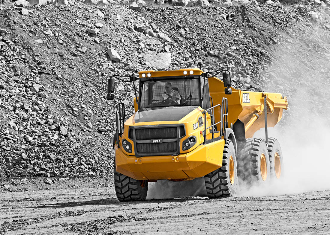 Сочлененный самосвал Bell B30E