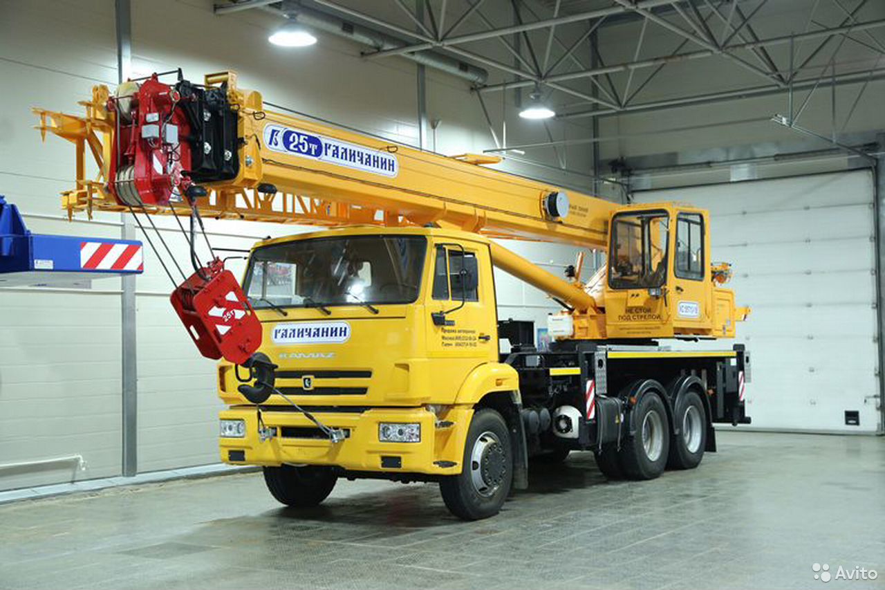 Автокран Галичанин КС-55713-1В на шасси КамАЗ 65115