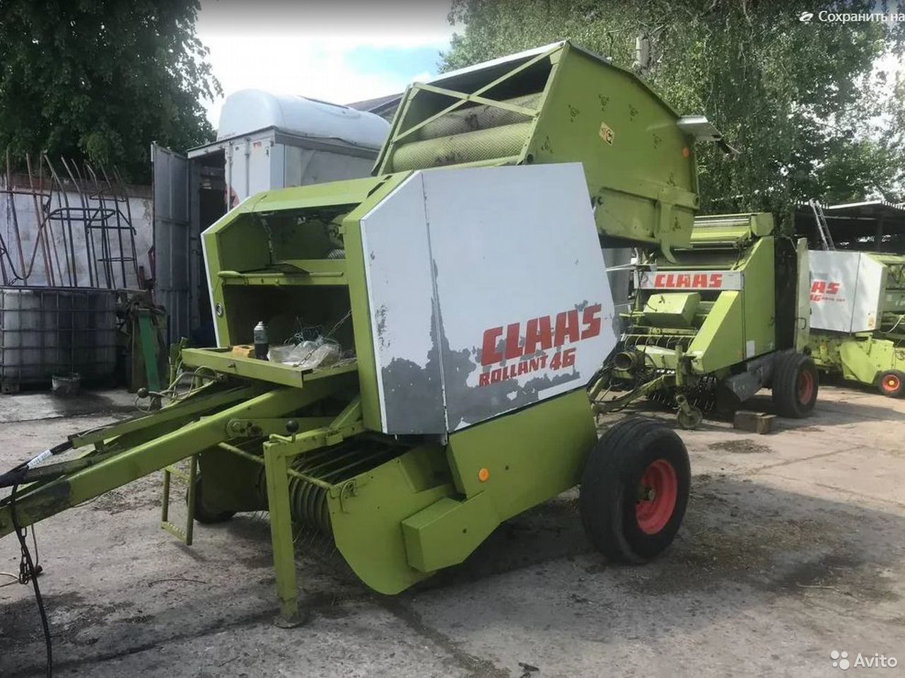 Пресс-подборщик Claas Rollant 46