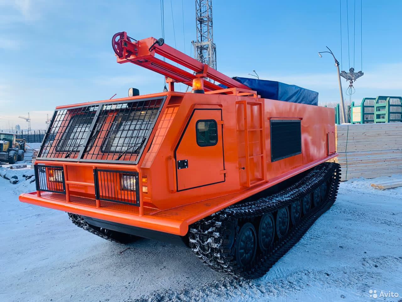 Мобильная буровая установка МТЛБу УРБ-2А2