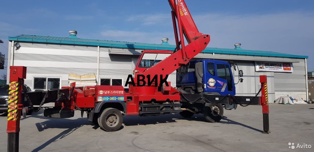 Автовышка Daewoo Novus с АГП JinWoo 45 метров