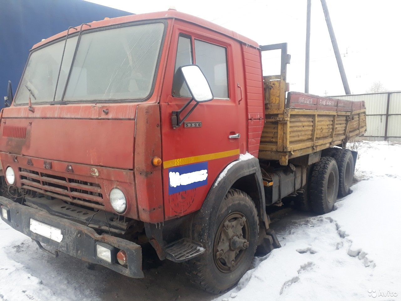 Бортовой грузовик КамАЗ 5320