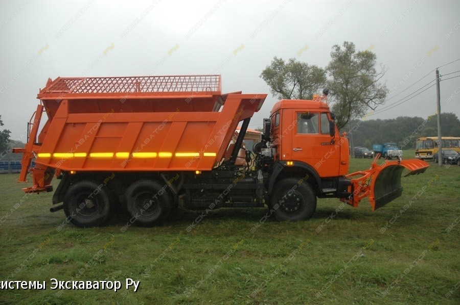 Разбрасыватель реагентов Завод КДМ им. М.И. Калинина МАКД-7 на шасси КамАЗ 65115