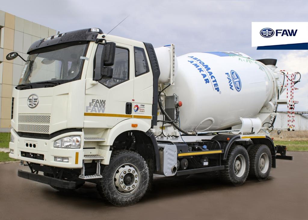 Автобетоносмеситель FAW CA3250AB J6P