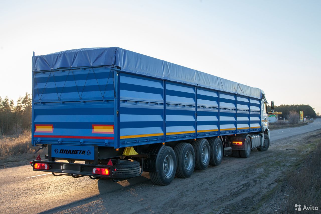 Полуприцеп зерновоз Планета 5529Т1
