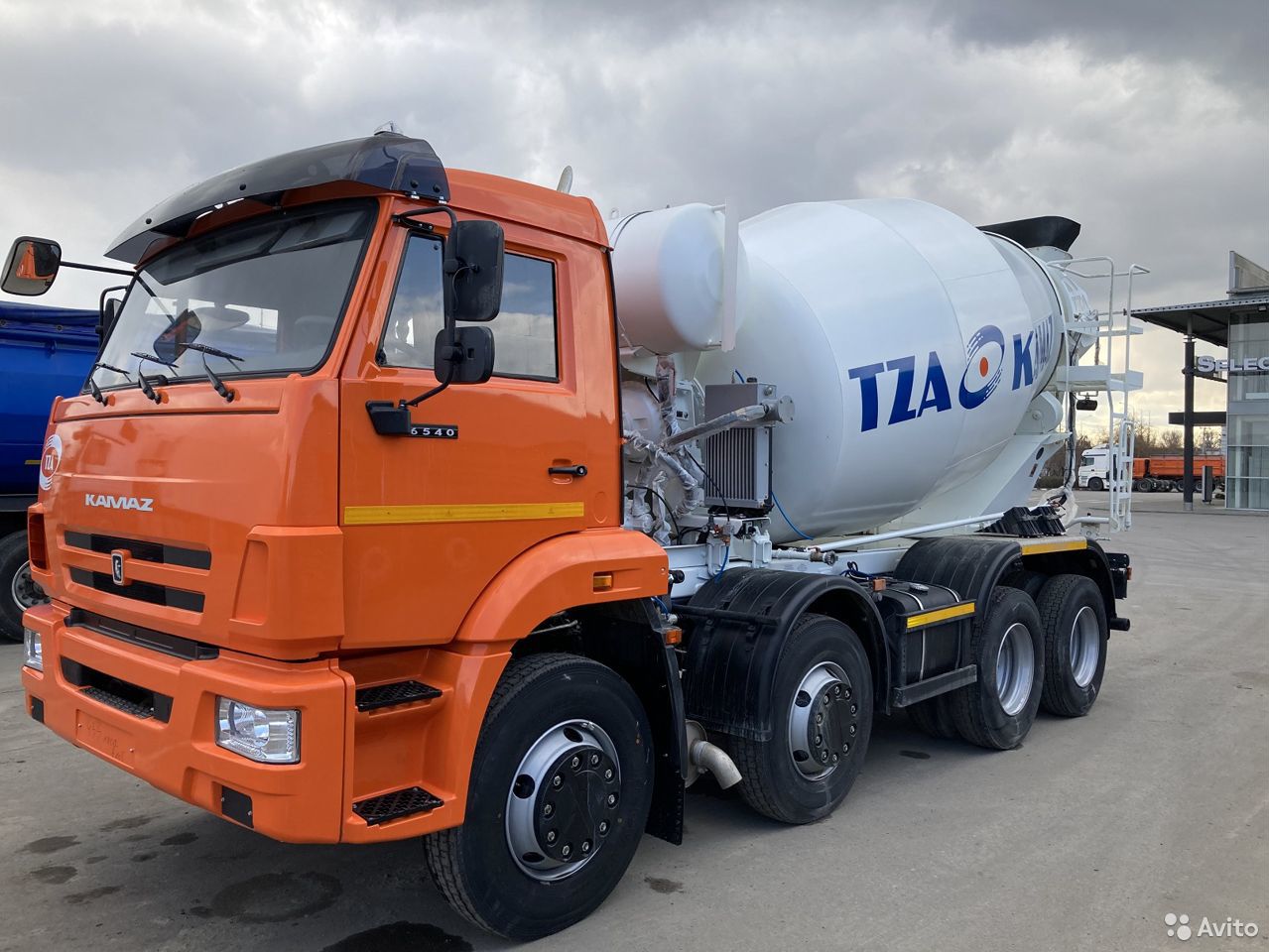 Автобетоносмеситель ТЗА 58149Y на шасси КамАЗ 6540