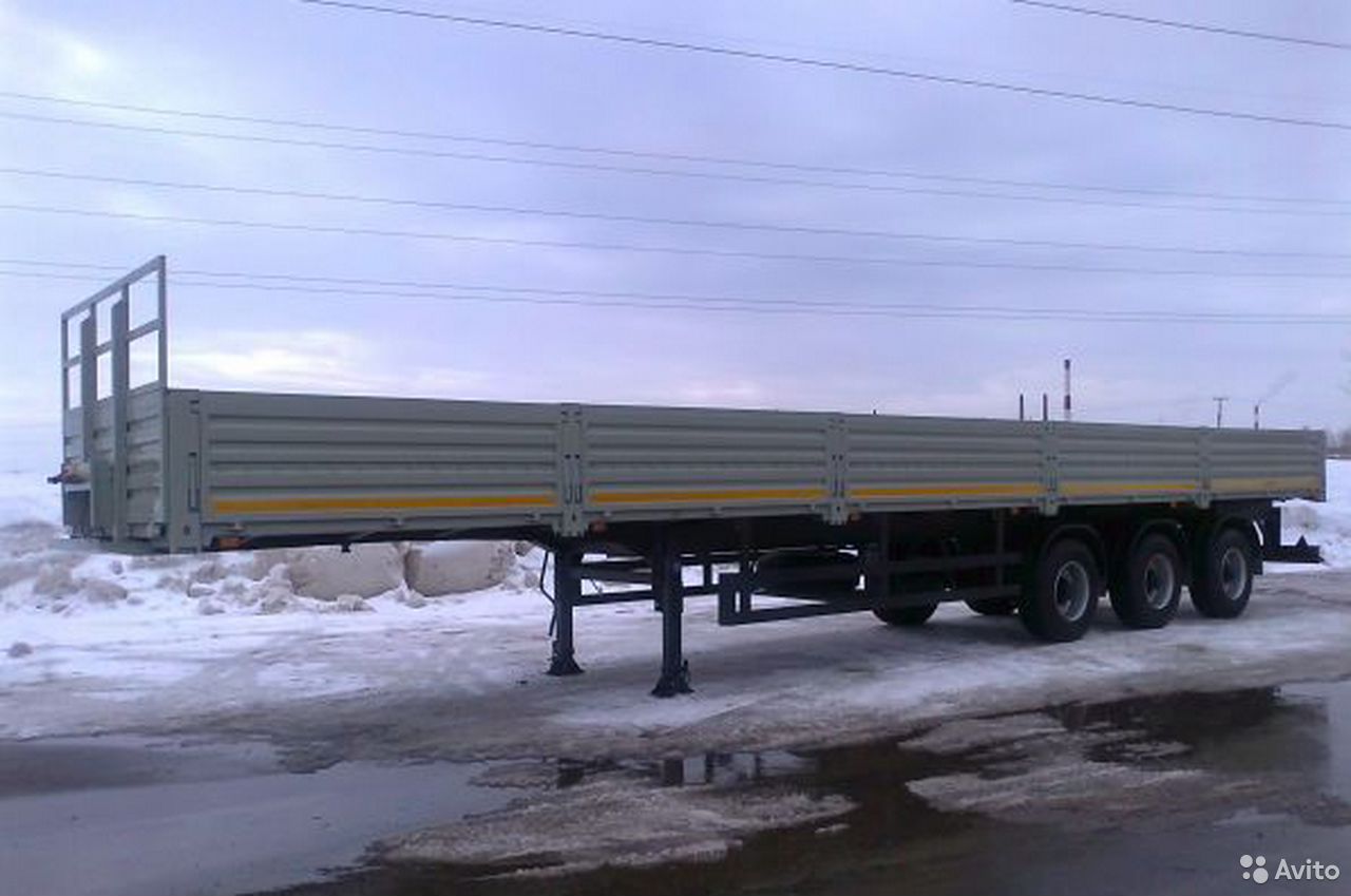 Бортовой полуприцеп НефАЗ 93341-23-07