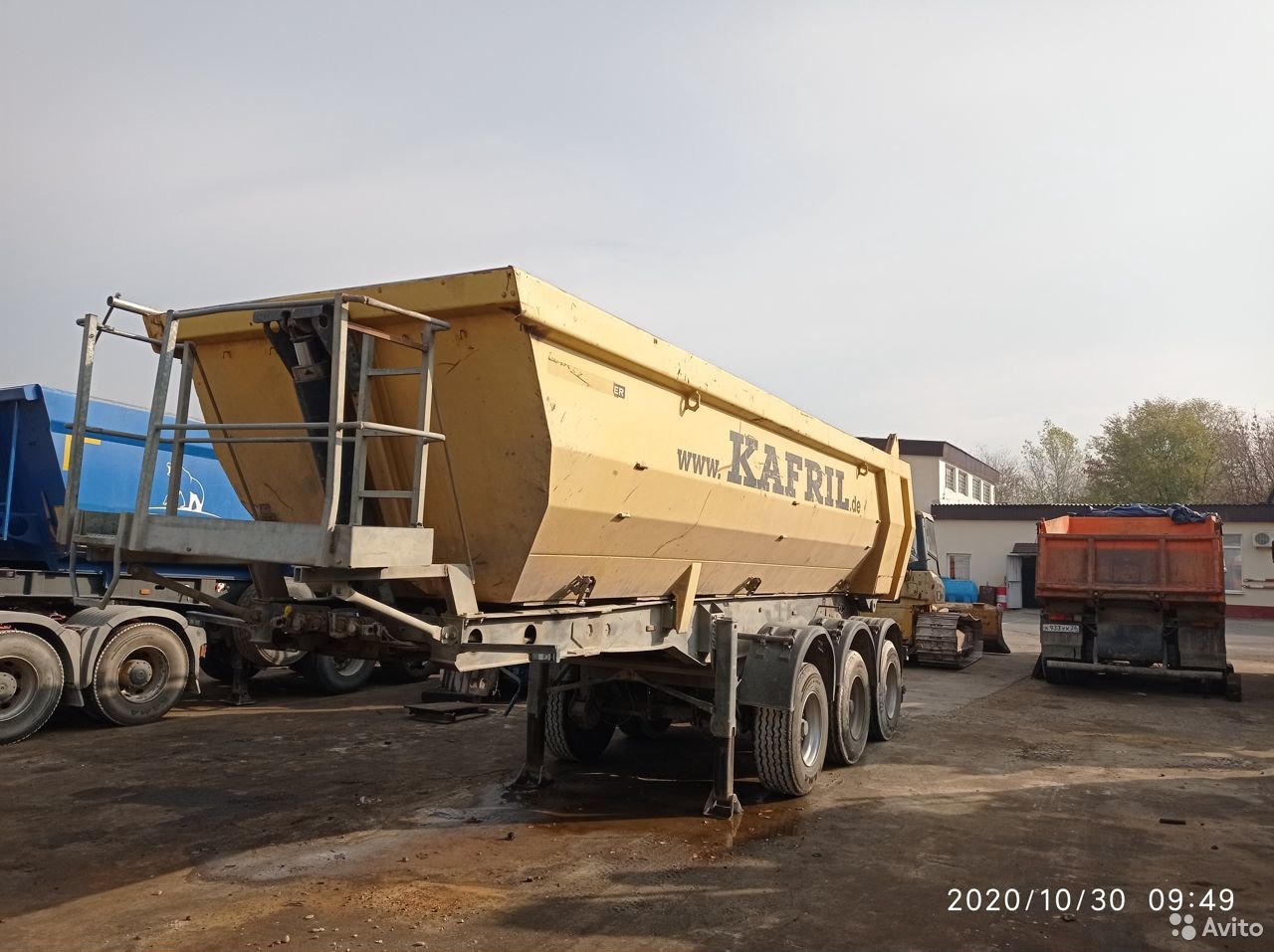 Самосвальный полуприцеп Meiller MHPS 41/3