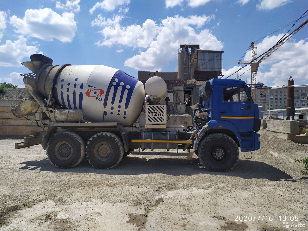 Автобетоносмеситель КамАЗ 43118 с АБС ТЗА 58146Т