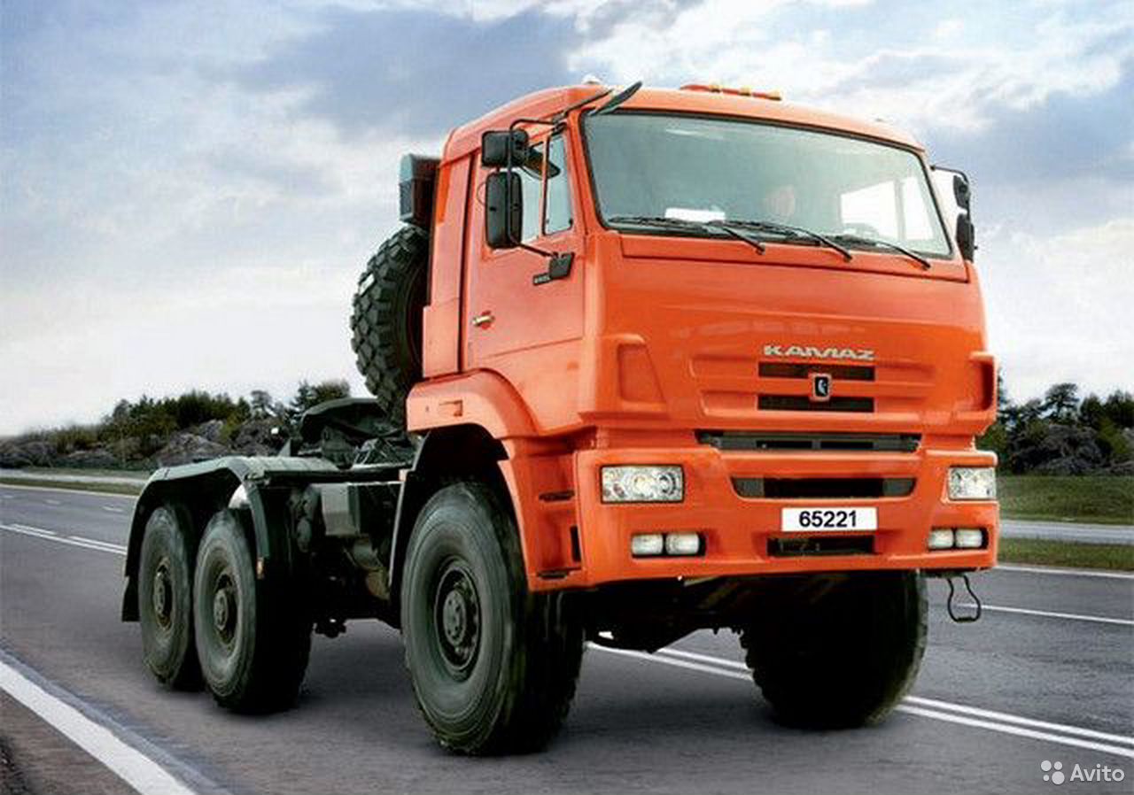 Седельный тягач Камаз 65221 вездеход