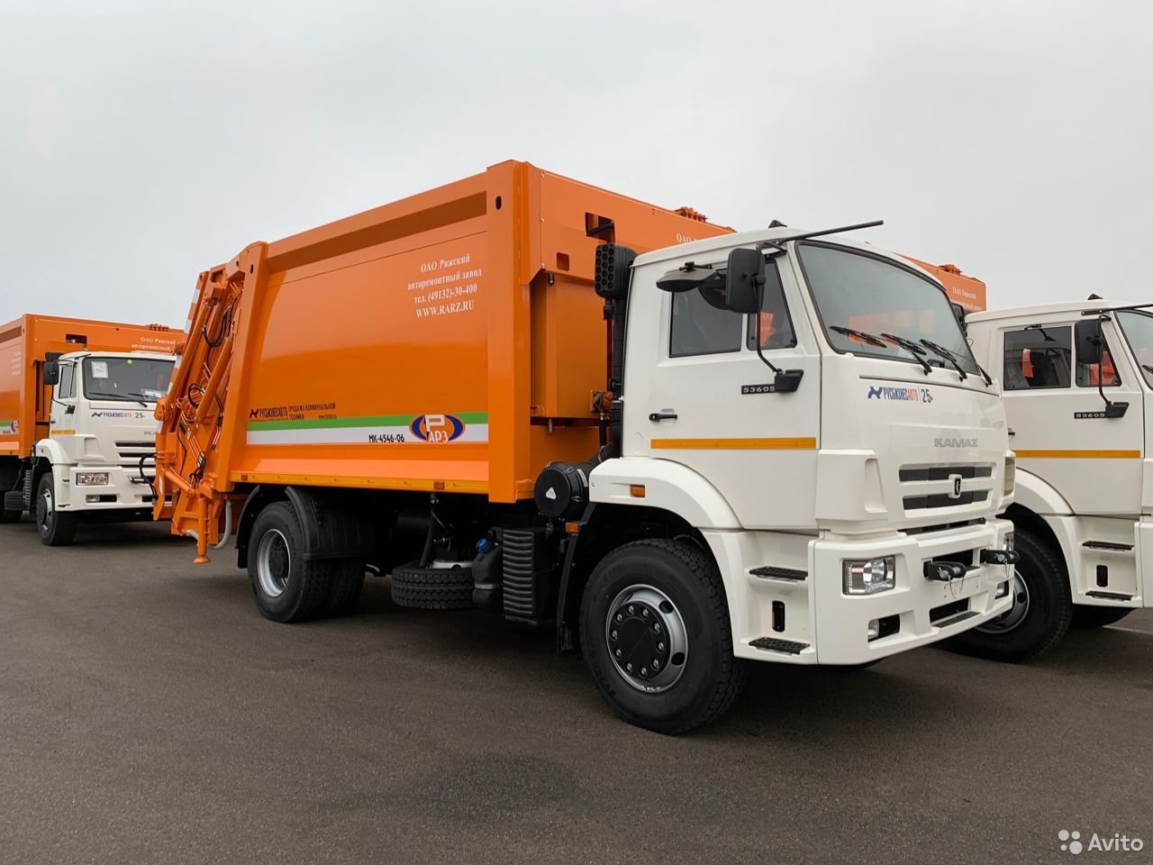Мусоровоз РАРЗ МК-4546-06 на шасси КамАЗ 53605-773950-48