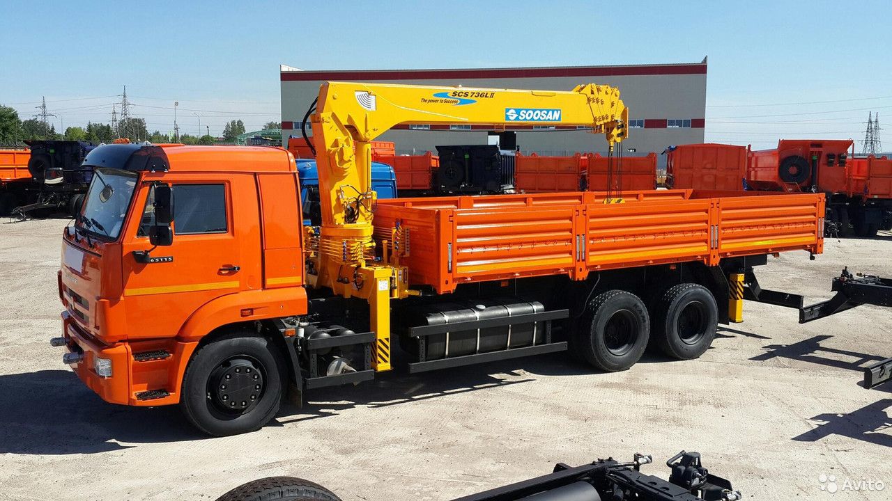Кран-манипулятор Soosan SCS736LII