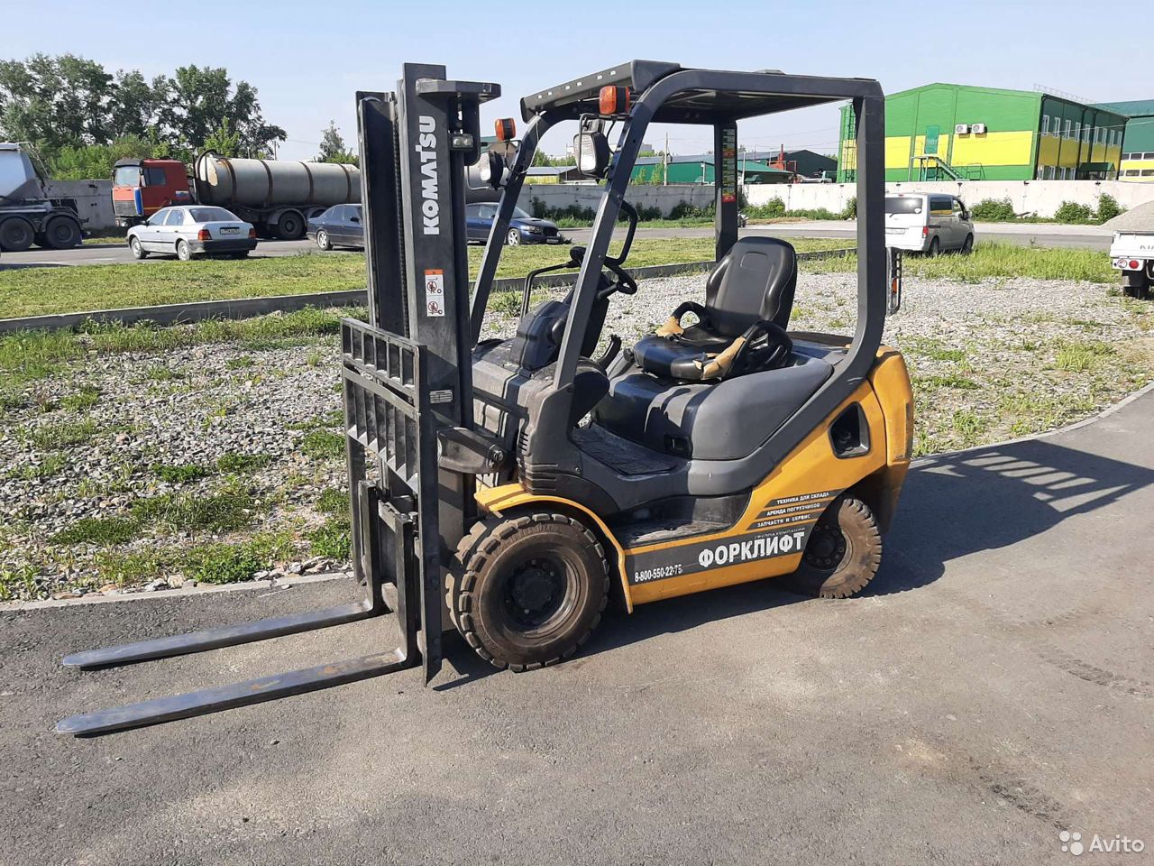 Вилочный погрузчик Komatsu