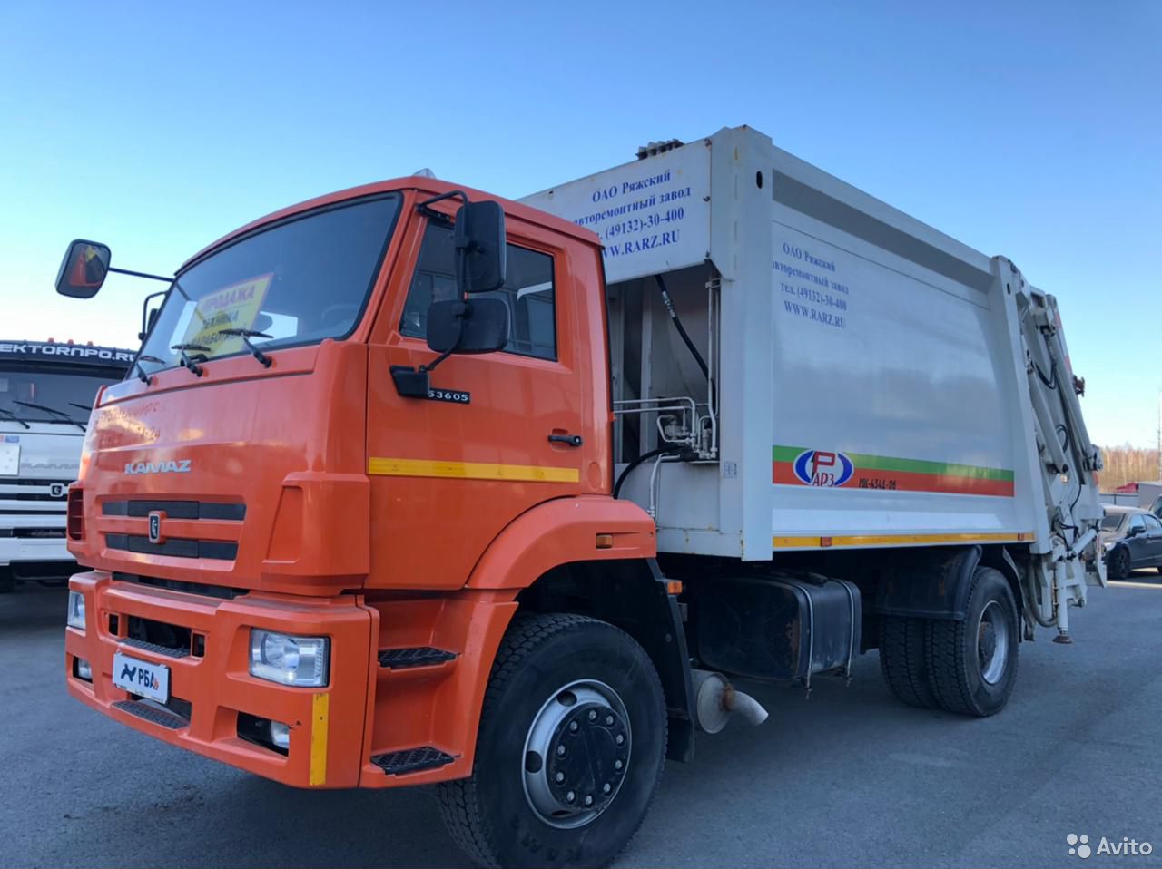 Мусоровоз РАРЗ МК-4546-06 на шасси КамАЗ 53605-А5