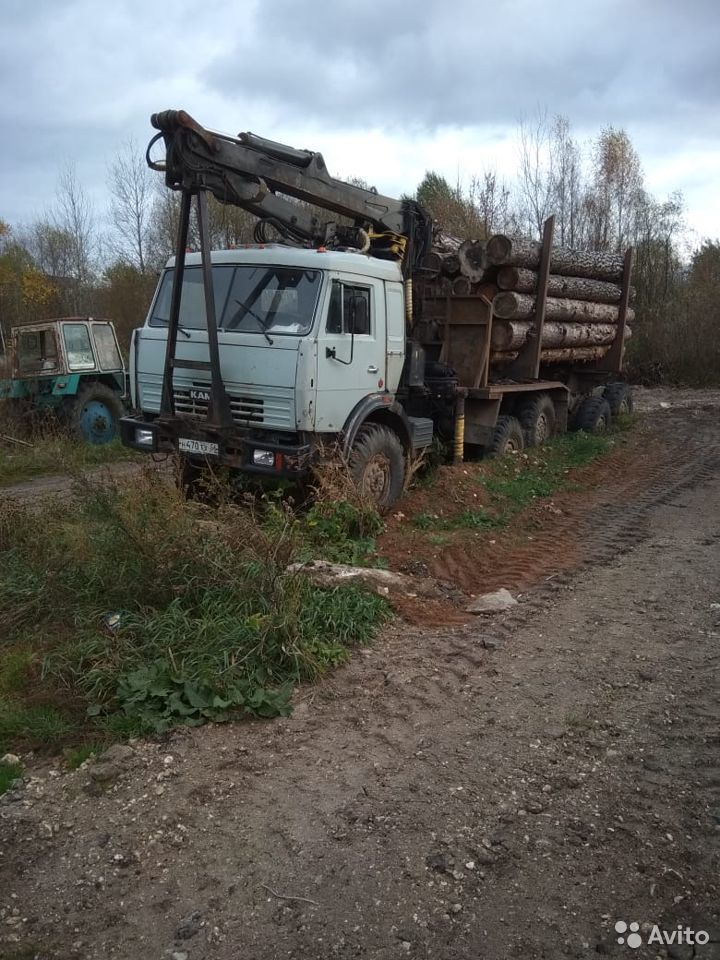 Сортиментовоз КамАЗ 43118 с КМУ