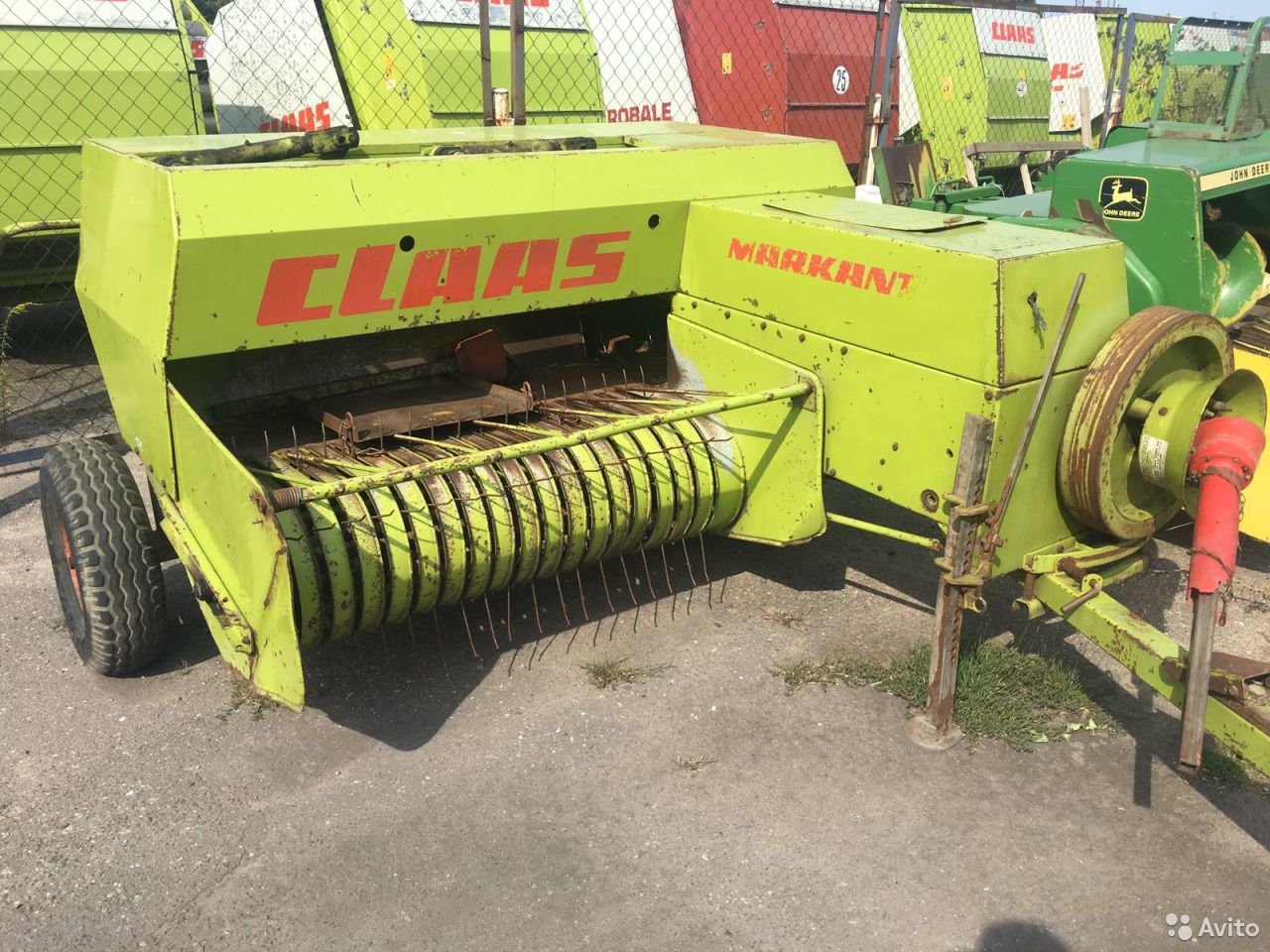 Пресс-подборщик Claas Markant 40