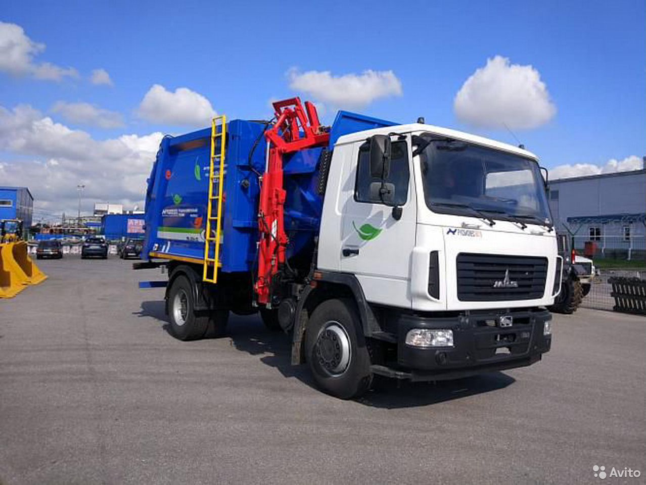Мусоровоз РАРЗ МК-3554-03 на шасси МАЗ 534025-585-013