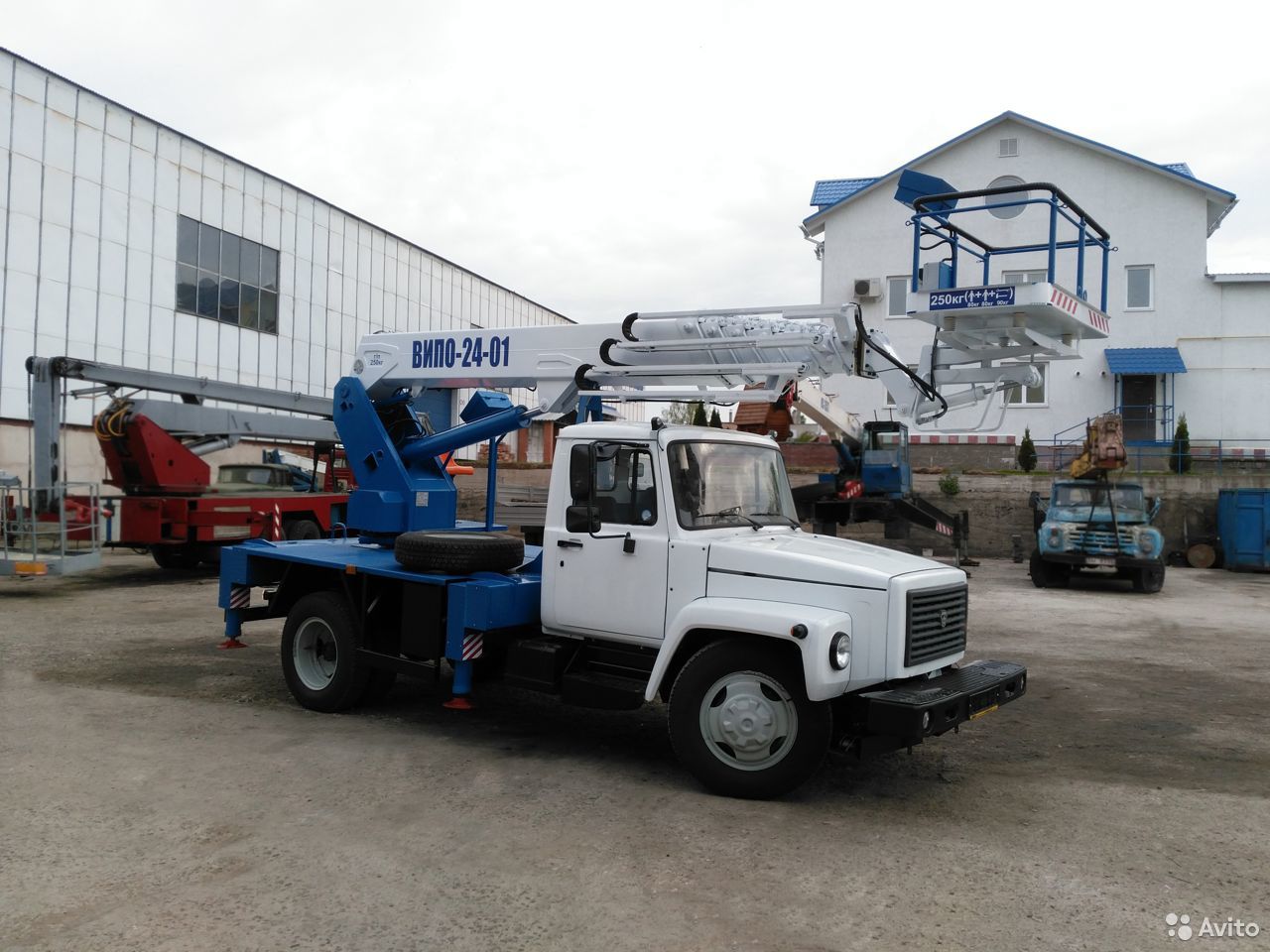 Автовышка ГАЗ 33098 с АГП ВИПО-24-01