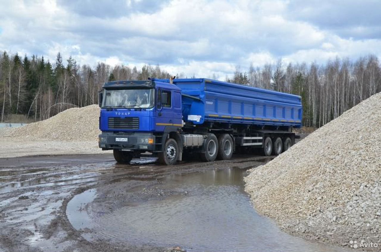 Самосвальный полуприцеп Тонар 952362