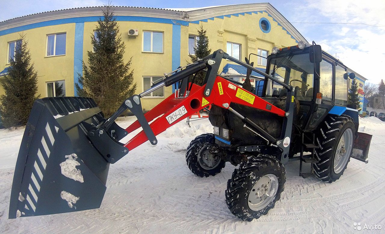 Навесной погрузчик (КУН) АЗАС ПКУ-0,9
