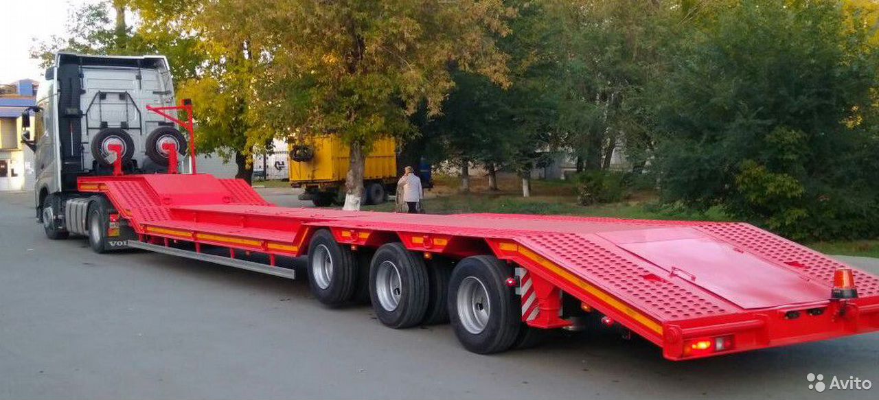 Трал низкорамный 3 оси