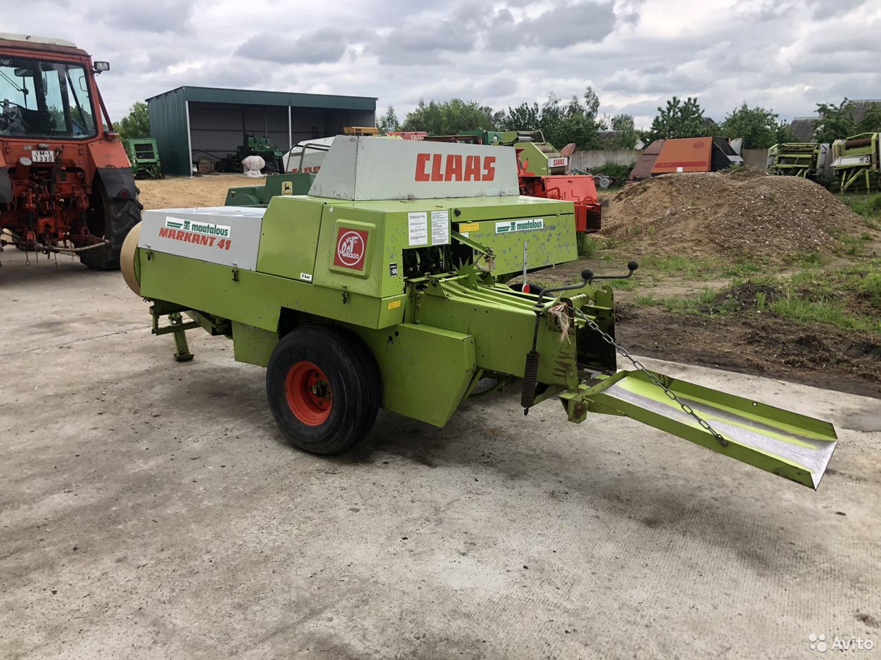 Пресс-подборщик Claas Markant 41